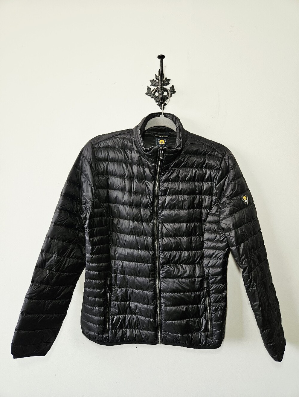 Ciesse Piumini Puffer Jacket Mens Size 46 US S Black Full Zip